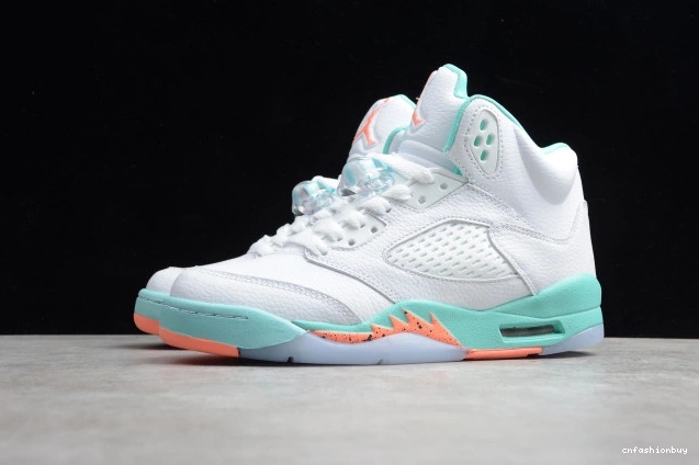 5 440892-100 Aqua Air Jordan GS Light 0814